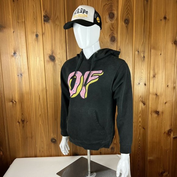 Odd Future Hoodie Men Small Black Donut Igor  Tyler The Creator OFWGKTA Pullover - Picture 2 of 10